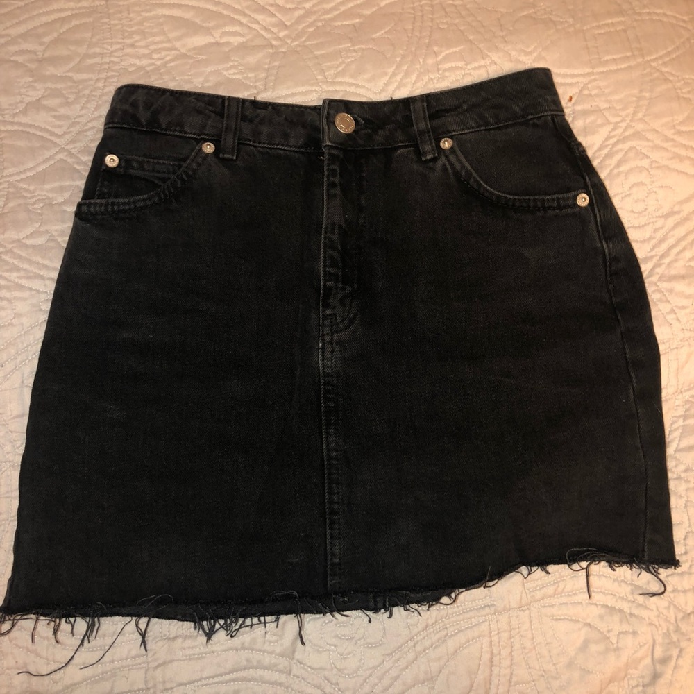 Topshop black skirt